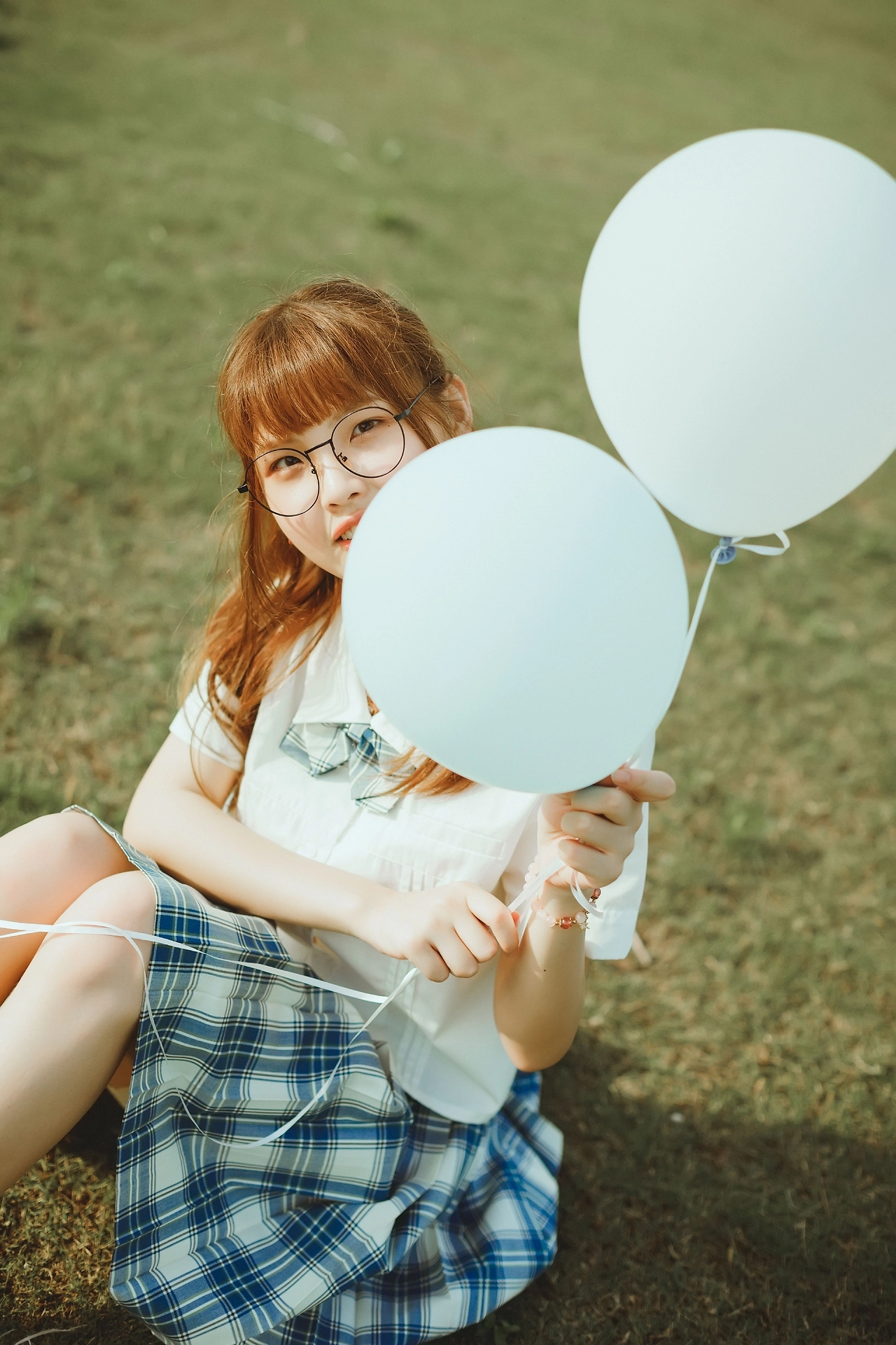 于东太湖拍摄的JK制服写真