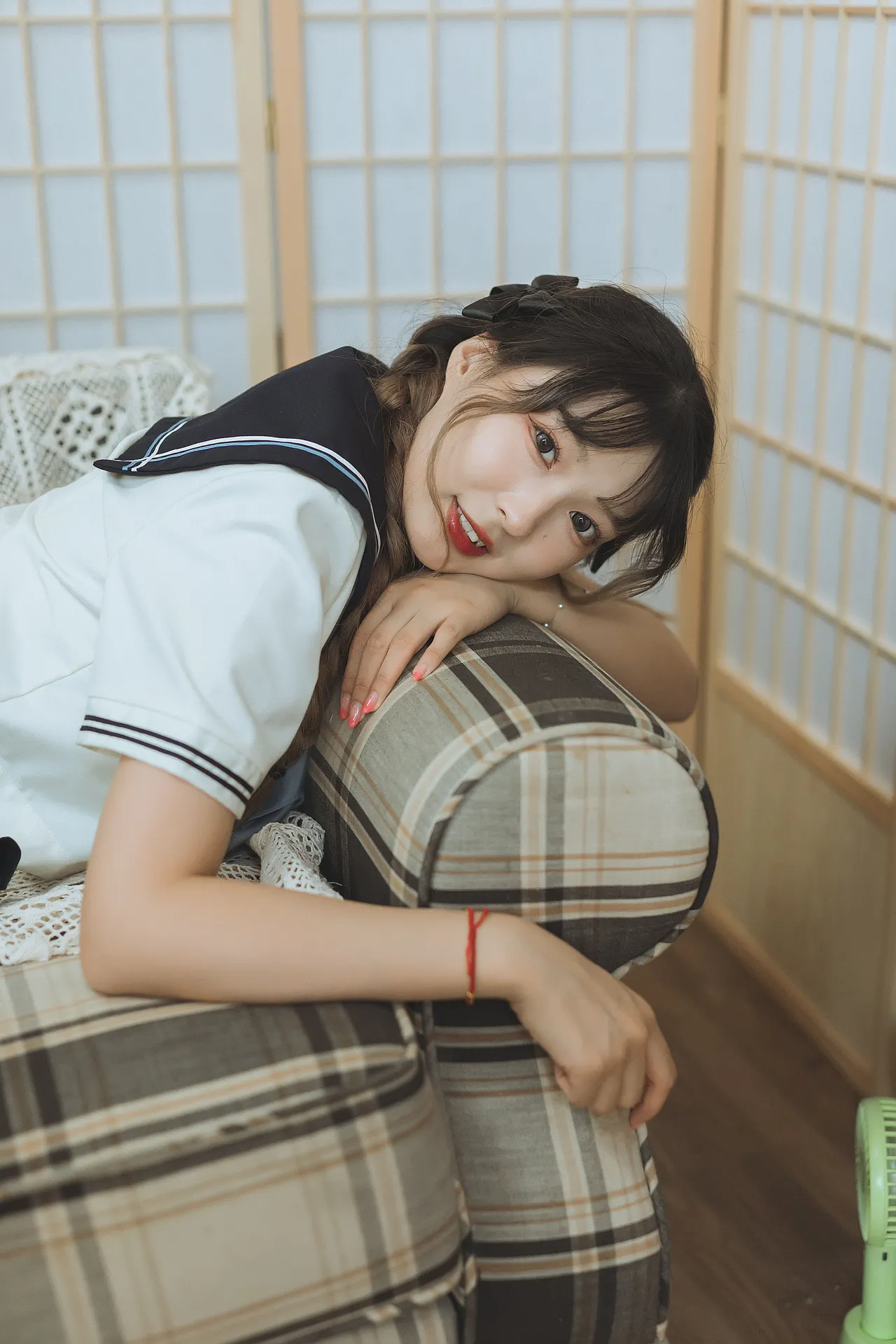 日系水手服棚拍