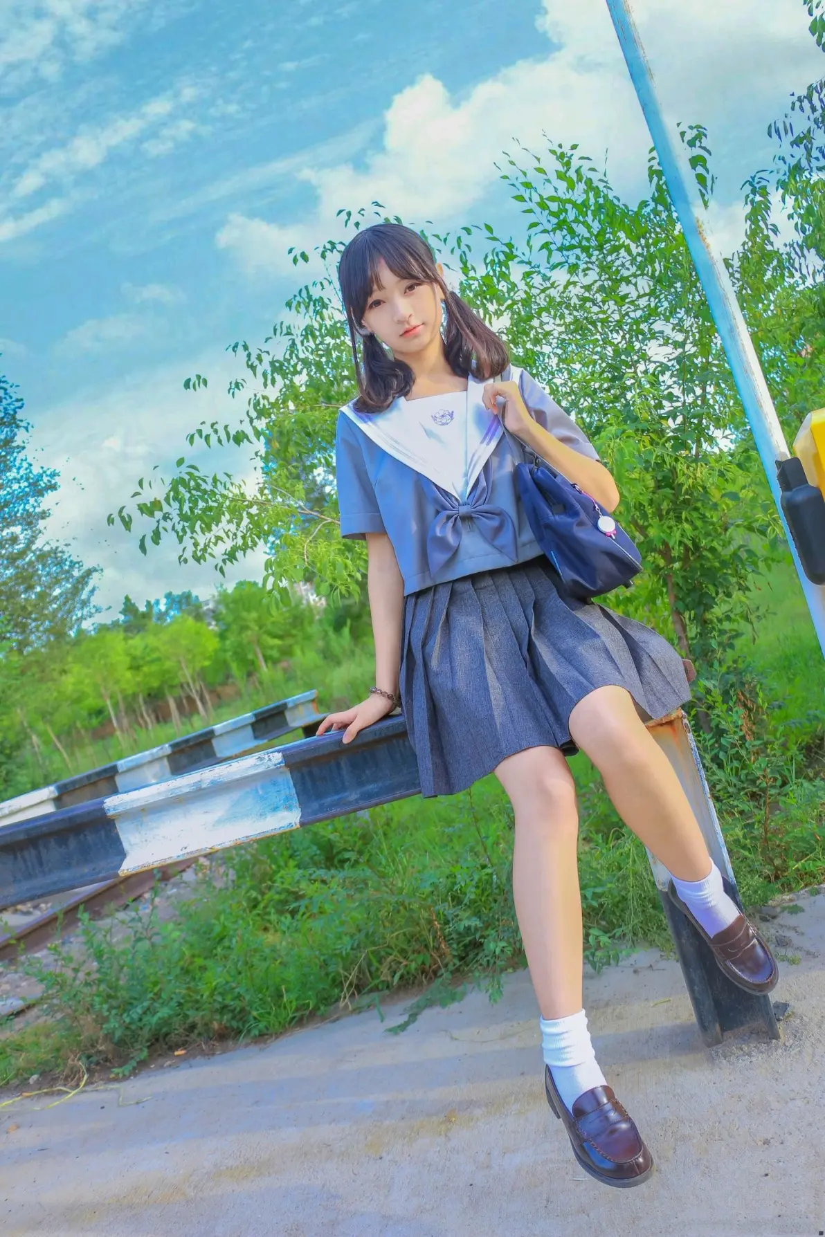 jk制服｜花海摄影