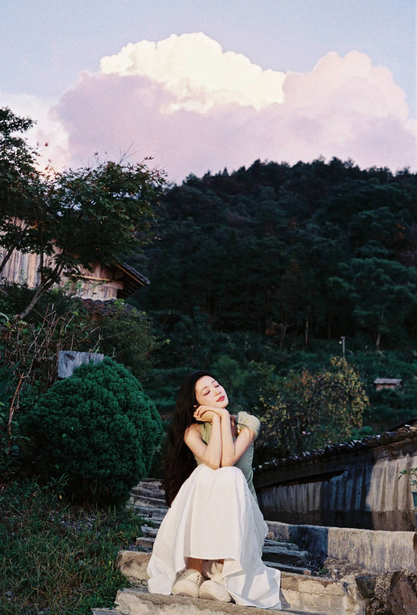 一颗驿动的心，记载着你的点点滴滴#许岚LAN_#许岚_-_蓝色芭蕾