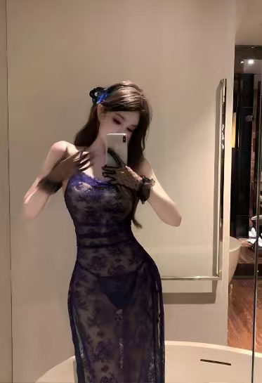 太好看了吧，氛围感满满，很温柔的紫色，质感很好穿起来很舒服