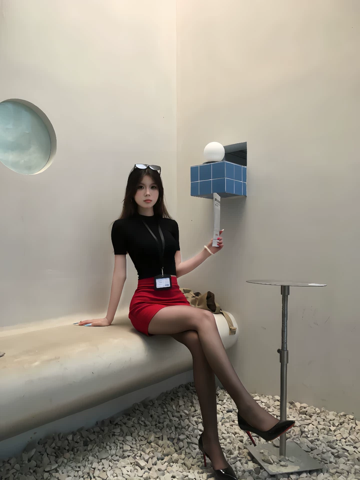 裙子弹力很大，内有安全裤完全不用担心走光，日常出门或拍照都很合适，推荐推荐！